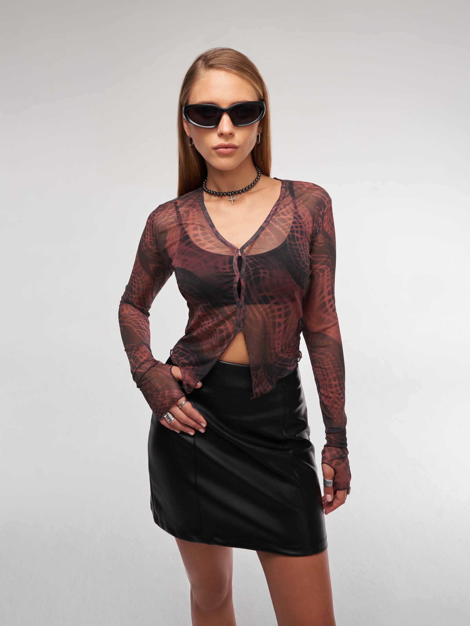 

Юбка женская Feelz Sleet черная S, Черный, Sleet