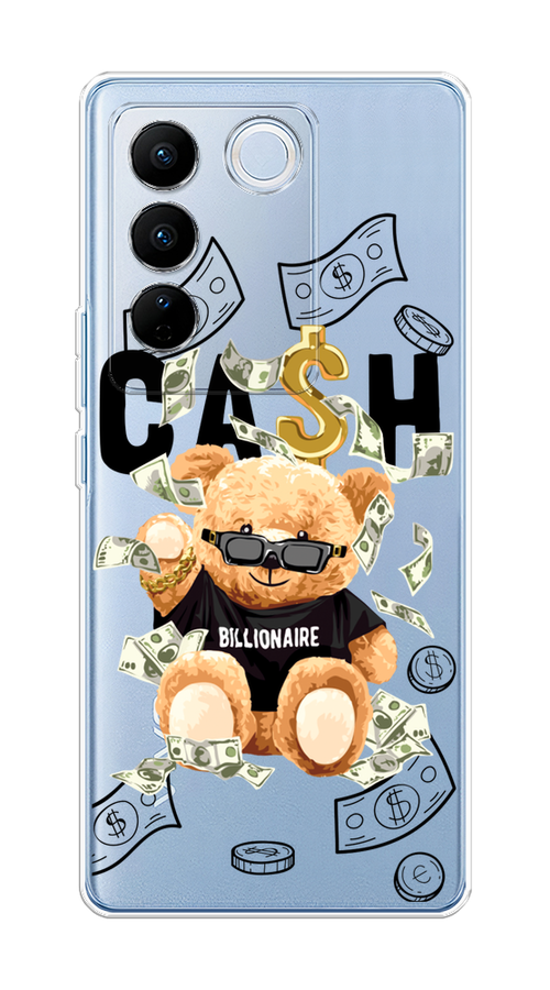

Чехол на Vivo V27/V27 Pro "Big cash", Черный;серый;бежевый, 268550-6