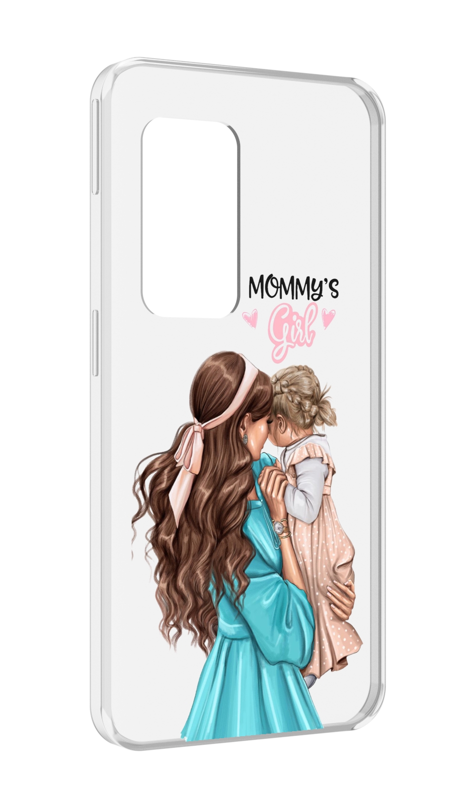 

Чехол MyPads Мама-девочки женский для UleFone Power Armor X11 Pro, Прозрачный, Tocco