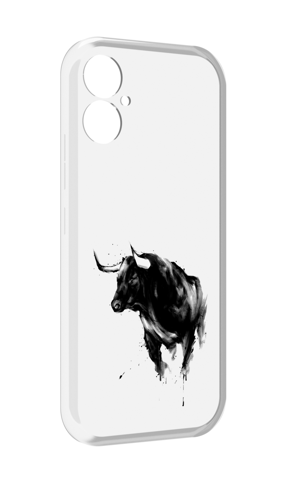 

Чехол MyPads бык для Tecno Spark 9 Pro \ Spark 9T, Прозрачный, Tocco