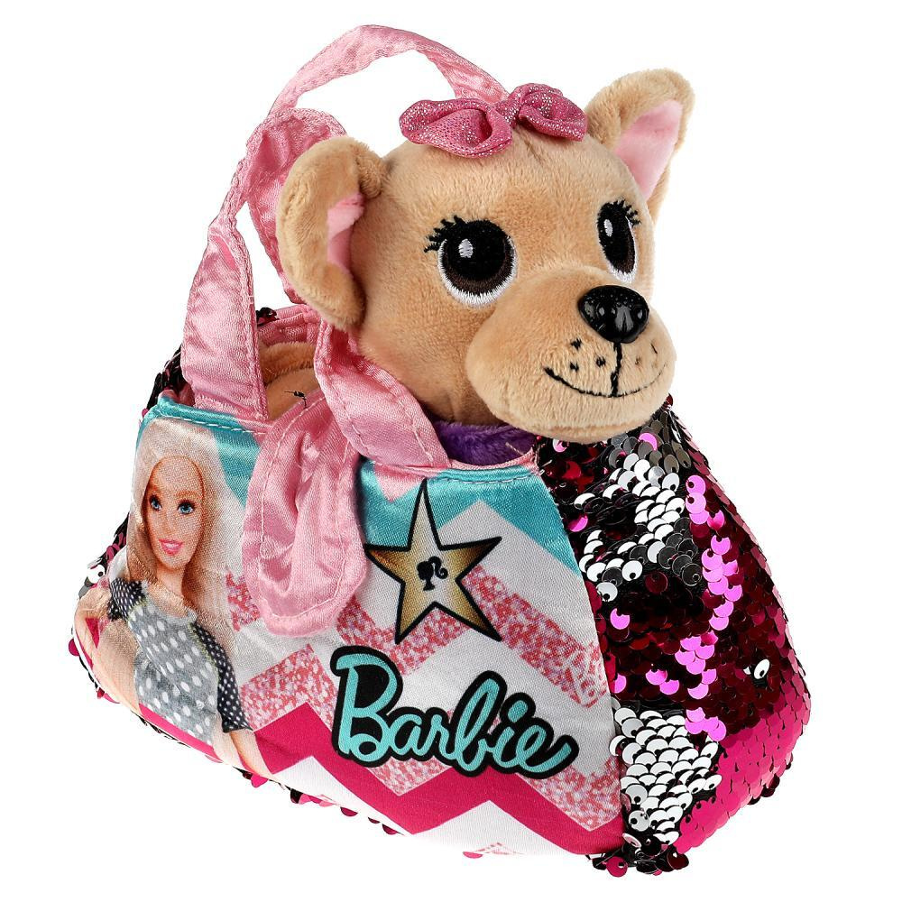 фото Мой питомец, мягкая игрушка чихуaхуа в сумочке barbie, ct-ad230016r3-19b nobrand