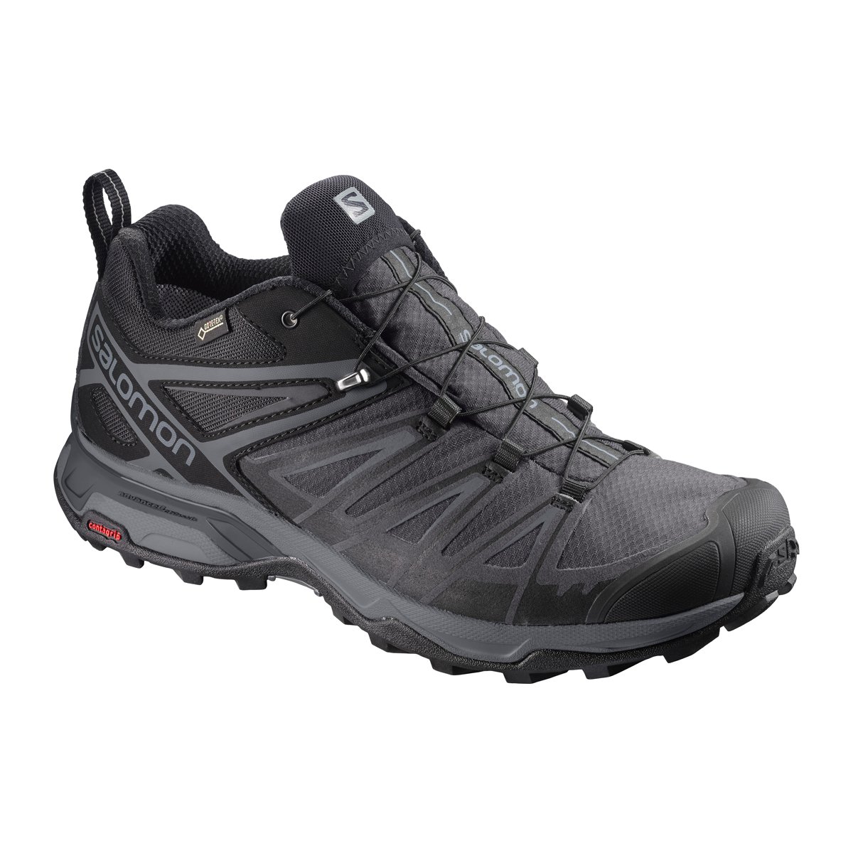 фото Ботинки salomon x ultra 3 gtx, black/magnet/quiet shade, 11.5 uk