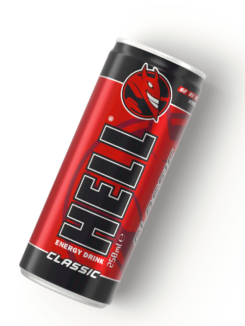 

Напиток энергетический Hell Energy Drink Classic безалкогольный 250 мл