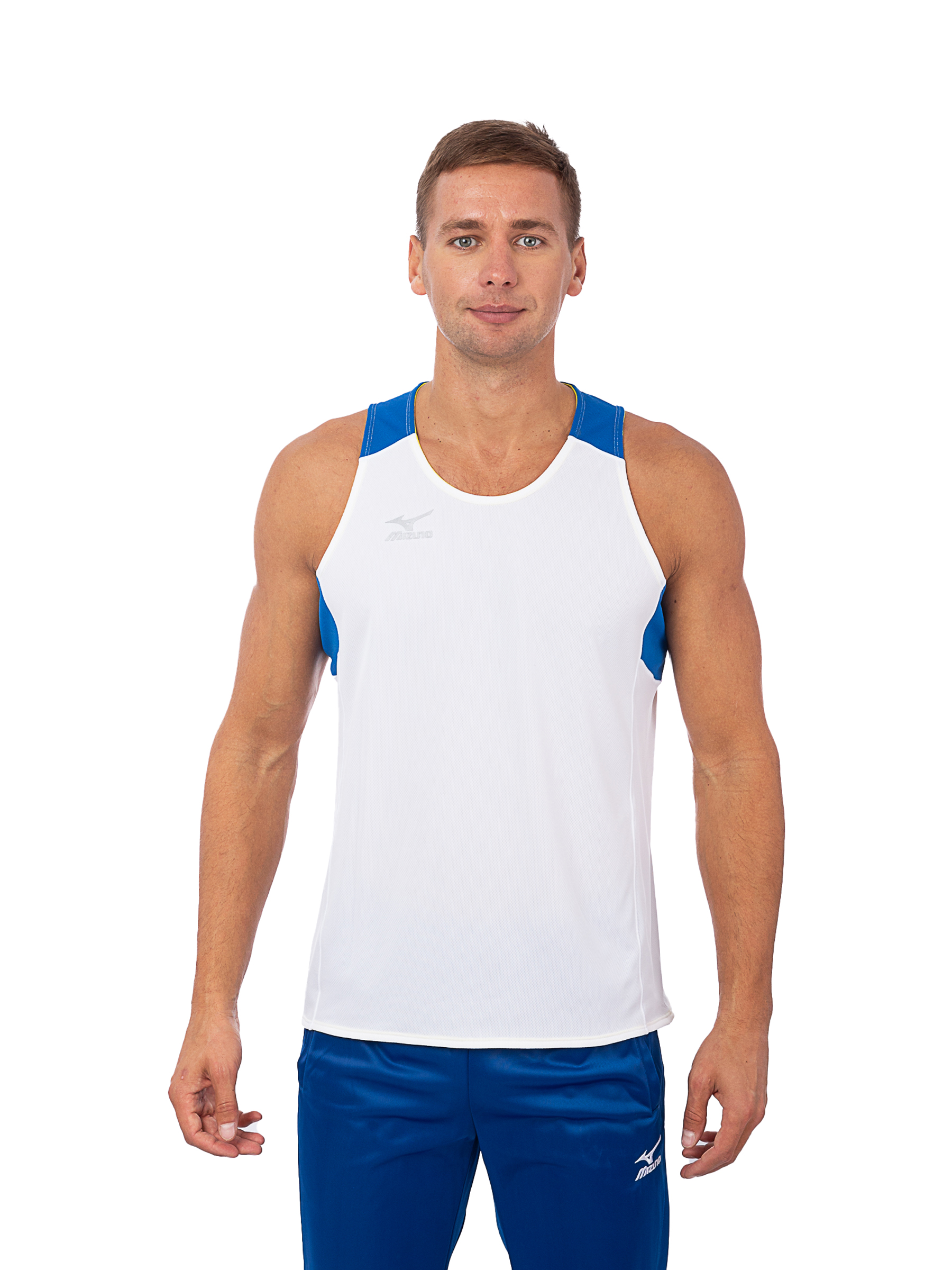

Майка мужская Mizuno U2GA5A11 белая 2XL, Белый, U2GA5A11