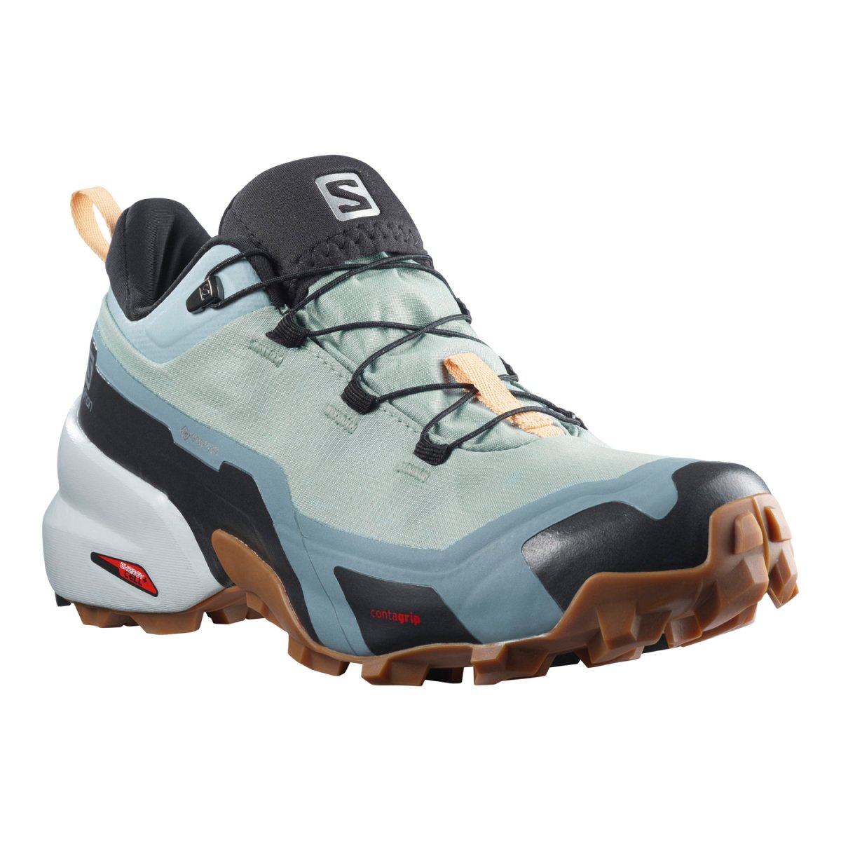 фото Ботинки salomon cross hike gtx w, slate/trooper/almond cream, 8.5 uk