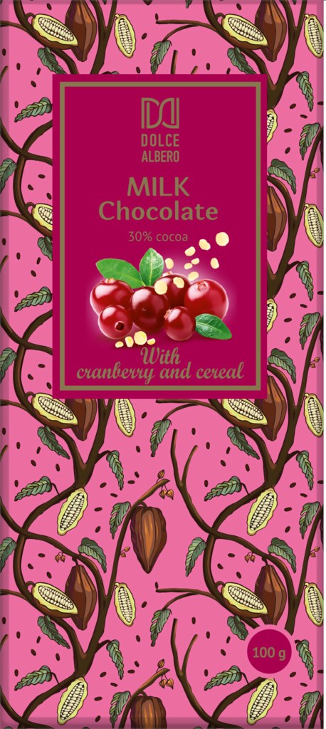 Шоколад dolce albero. Шоколад Dolce albero 100г. Dolce albero шоколад молочный. Шоколад Dolce albero молочный клюква злаки 100г. Шоколад Dolce albero с клюквой.