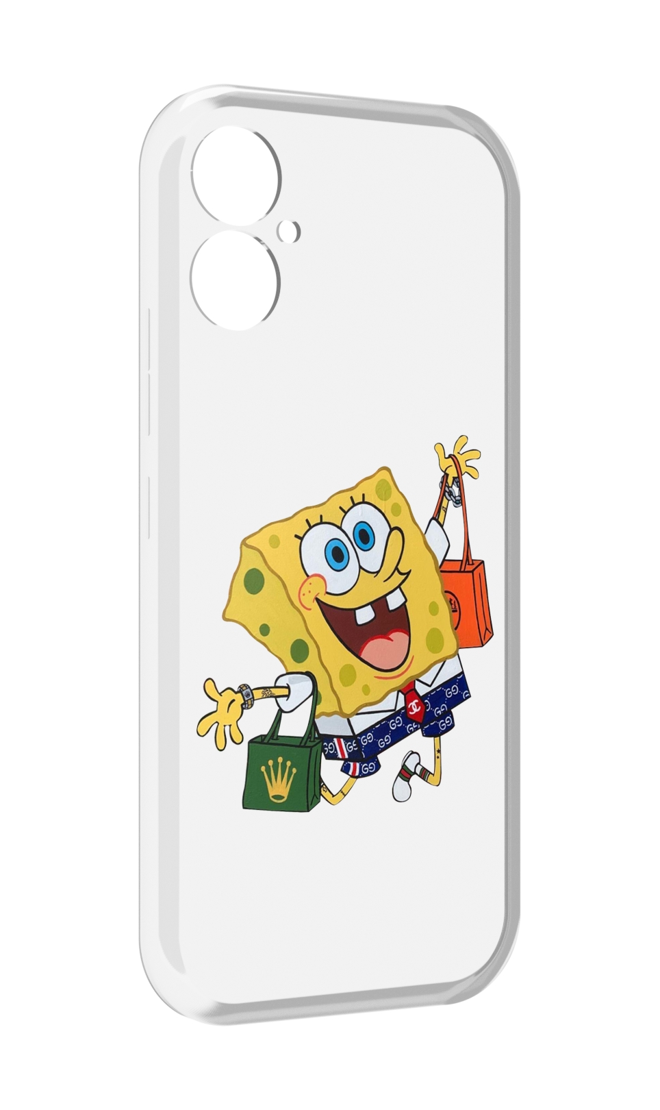 

Чехол MyPads модный-спанч-боб для Tecno Spark 9 Pro \ Spark 9T, Прозрачный, Tocco