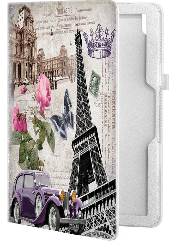 фото Чехол gsmin series cl для lenovo tab m10 plus tb-x606f white (print 311)