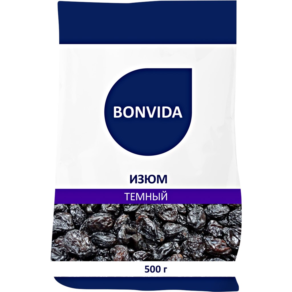 Изюм Bonvida темный 500 г