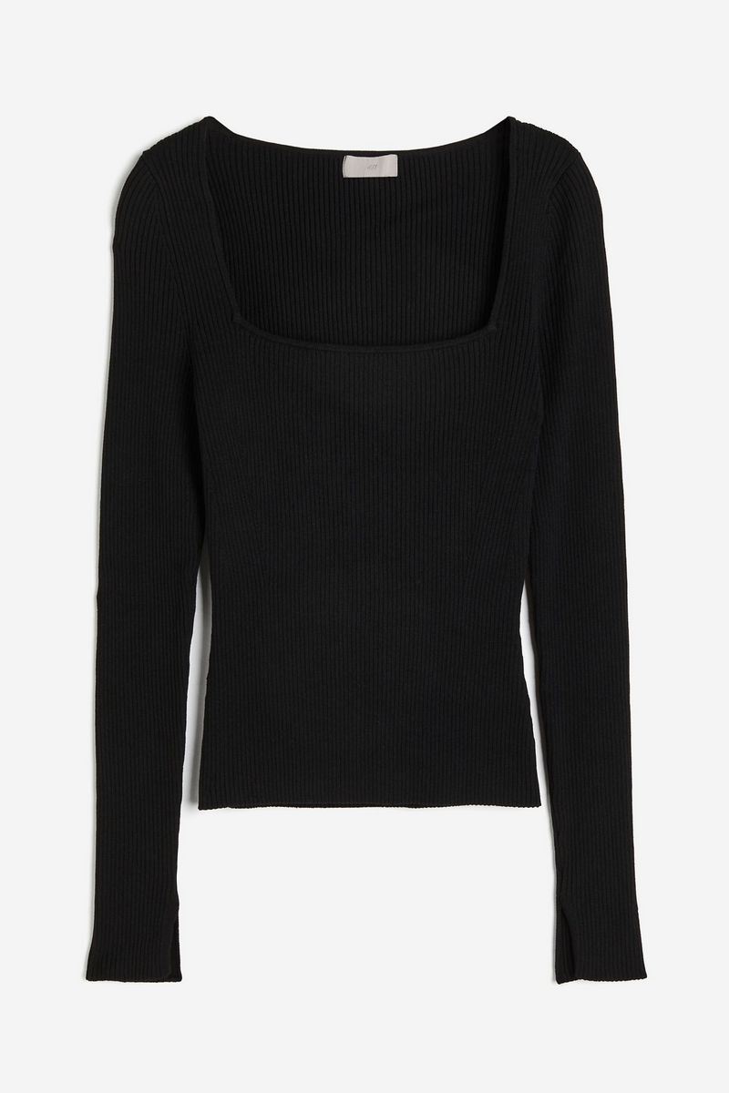 

Джемпер женский H&M 1209011 черный L, 1209011
