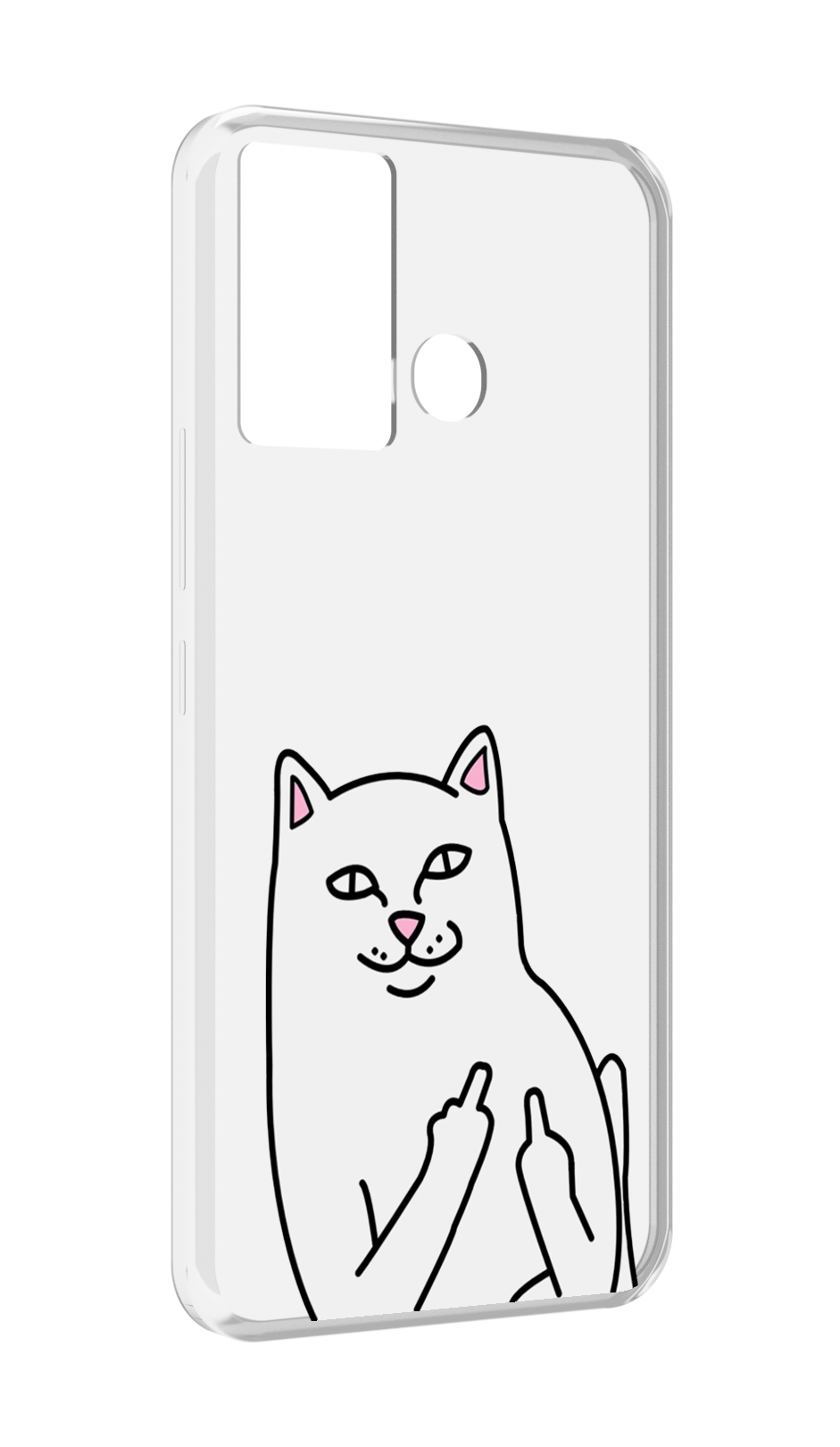

Чехол MyPads котяра для Infinix Hot 12 Play, Прозрачный, Tocco