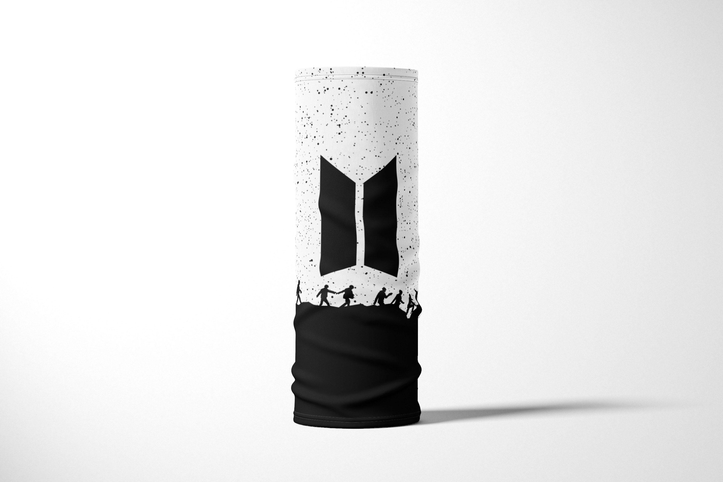 

Бандана / Бафф / Снуд-трансформер / K pop / BTS STARS БТС ЗВЕЗДЫ, Черный;белый, BBuffVM_VM1672651