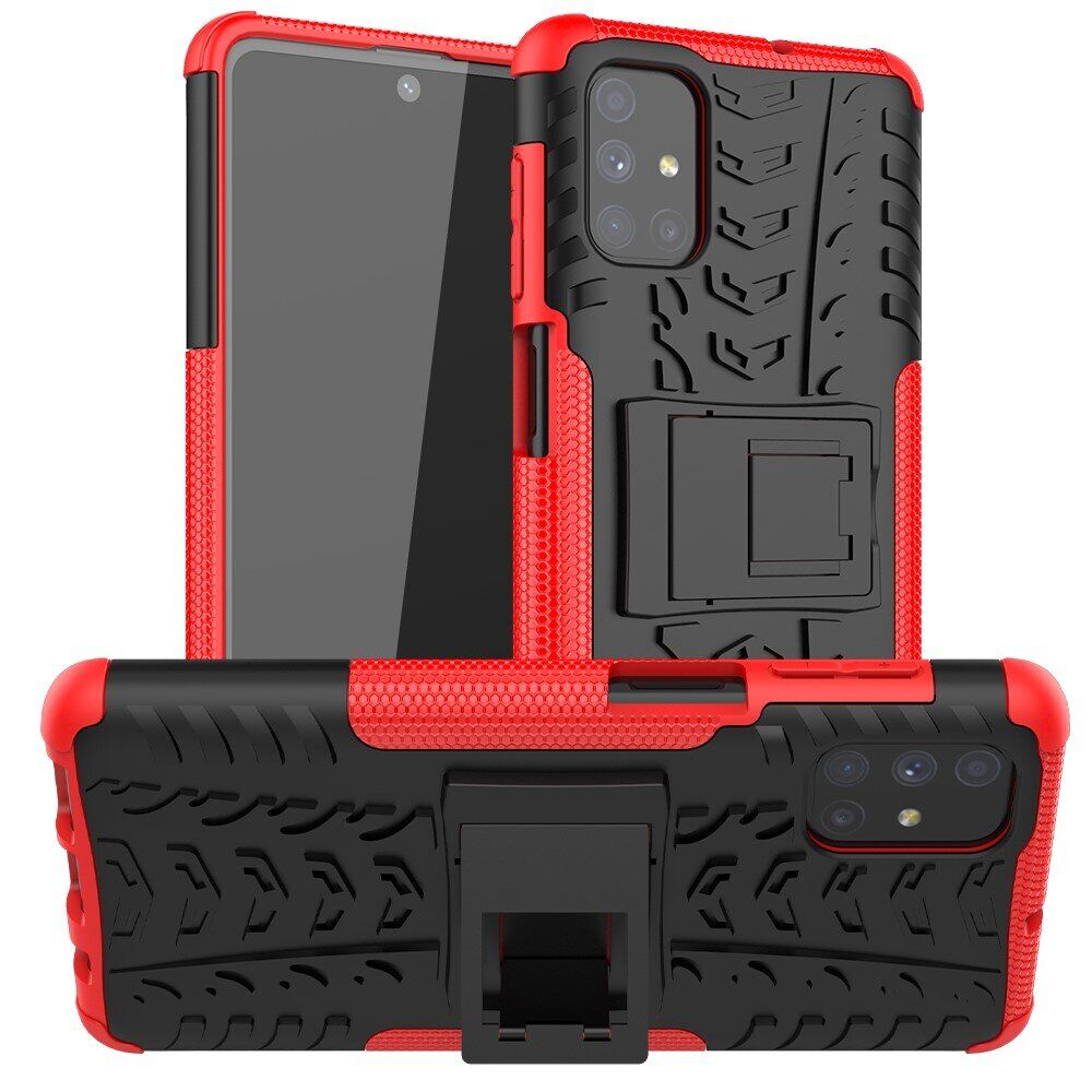 фото Чехол gsmin hybrid case для samsung galaxy m51 (красный)