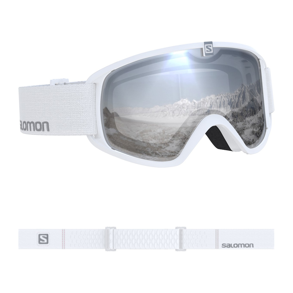 фото Горнолыжная маска salomon trigger 2020 white, one size