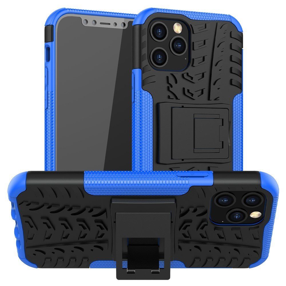 фото Чехол gsmin hybrid case для iphone 12 силикон + пластик (синий)