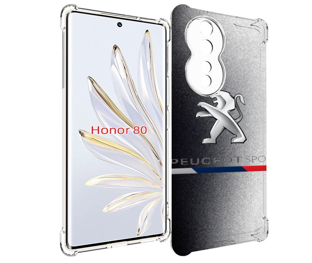 

Чехол MyPads peugeot-1 для Honor 80, Прозрачный, Tocco