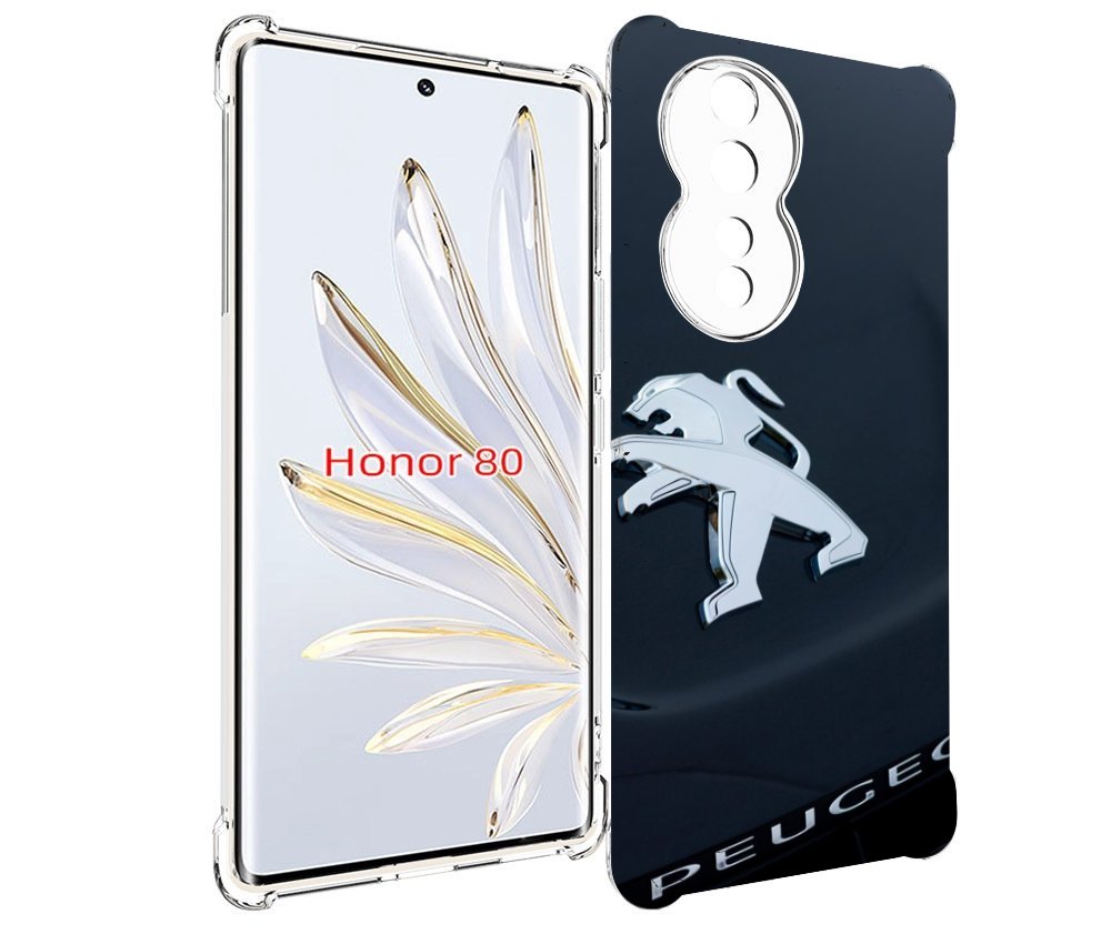 

Чехол MyPads peugeot 2 для Honor 80, Прозрачный, Tocco