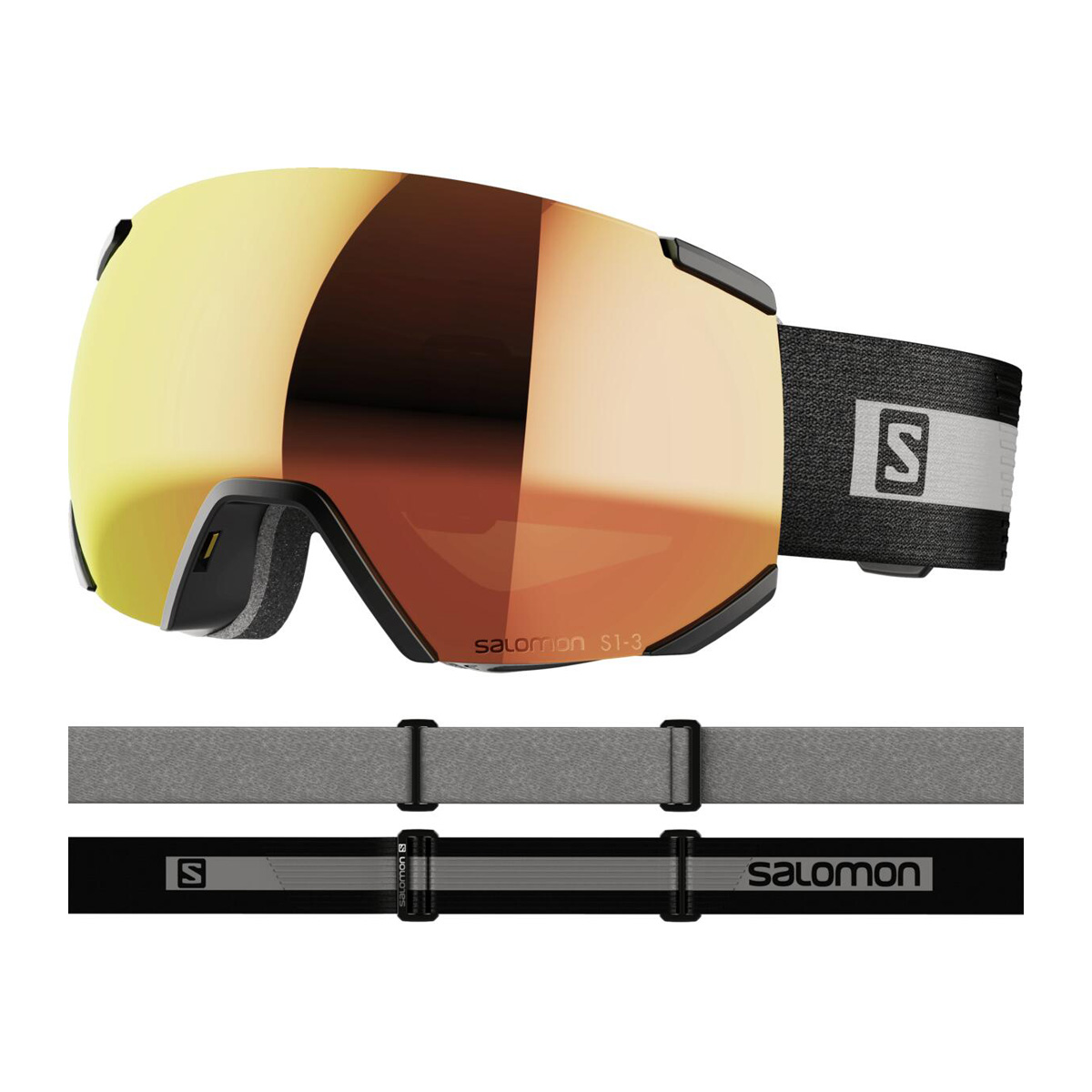 

Горнолыжная маска Salomon Radium Photo 2021 black, One Size, Radium Photo