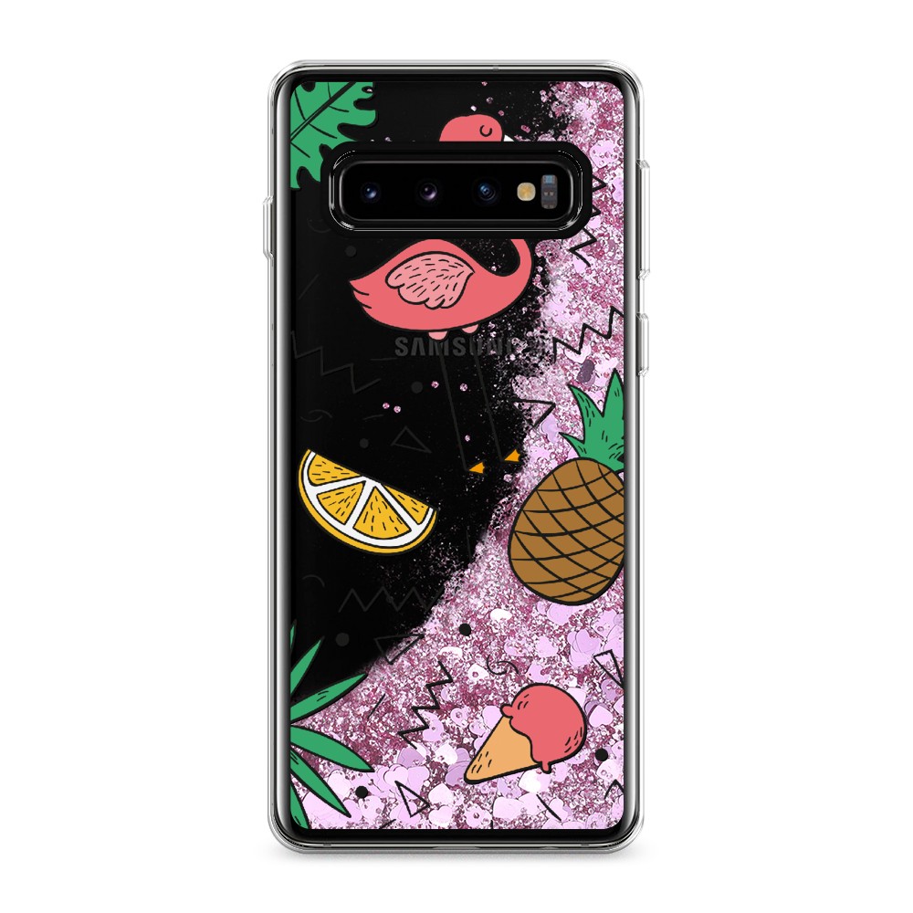 

Чехол Awog на Samsung Galaxy S10 "Гавайский фон", Разноцветный, 27094-1