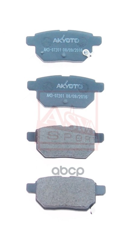 

Тормозные колодки Akyoto AKD07201