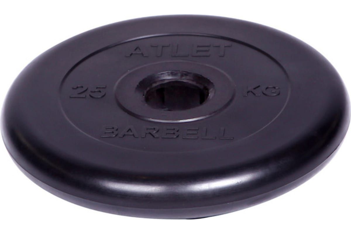 

Диск для штанги MB Barbell Евро-Классик 25 кг, 51 мм черный, Евро-Классик-3