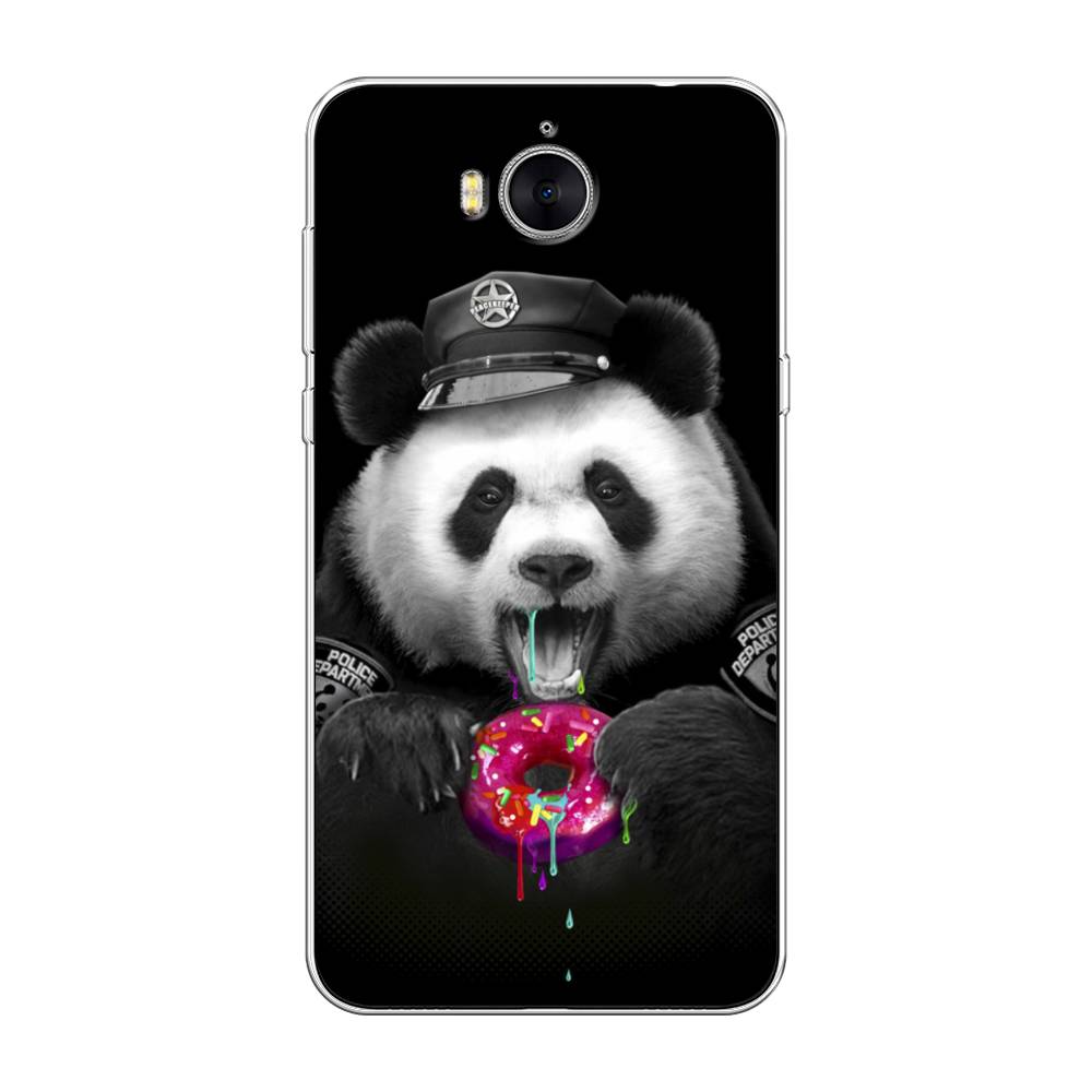 

Чехол Awog на Huawei Y5 2017 "Панда police", Разноцветный, 62550-2