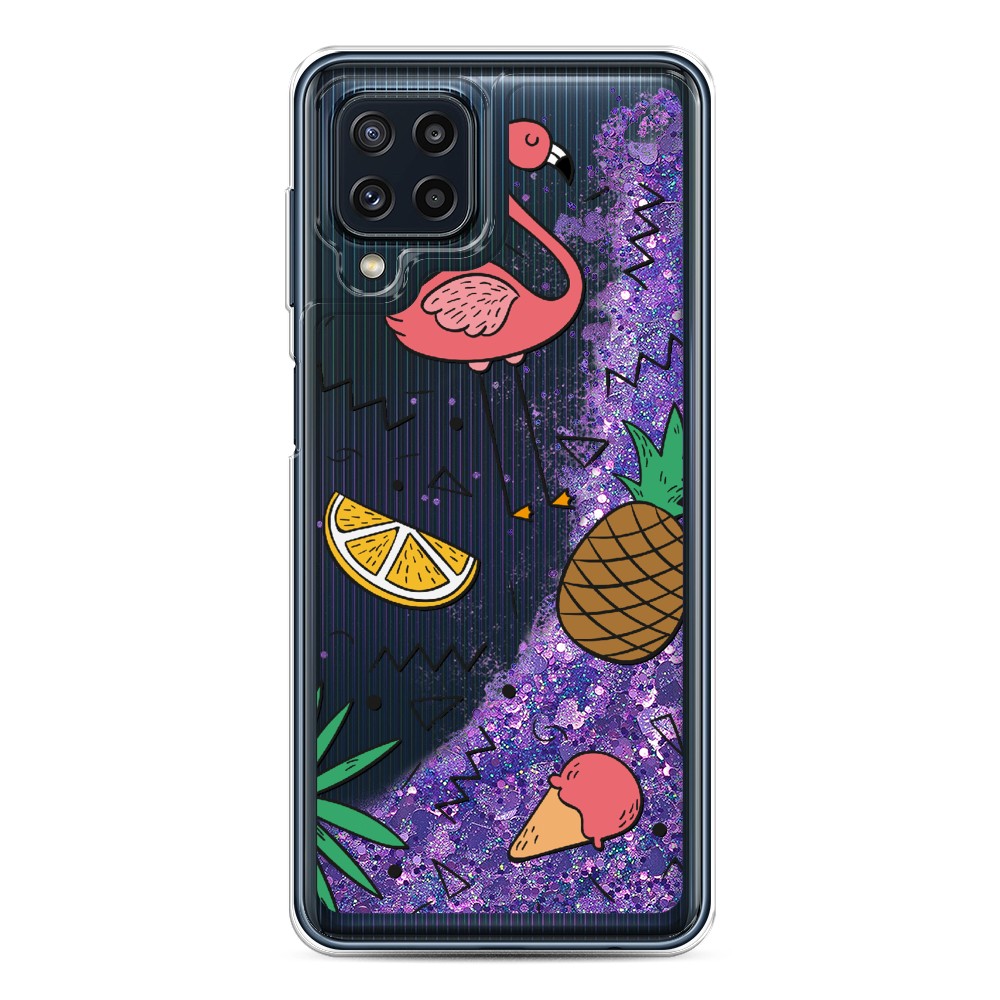 

Чехол Awog на Samsung Galaxy M32 / Самсунг M32 "Гавайский фон", Разноцветный, 2103592-1