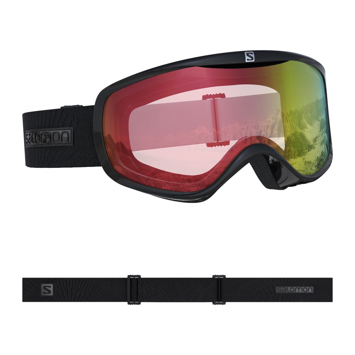 

Горнолыжная маска Salomon Sense Photo 2021 black, One Size, Sense Photo