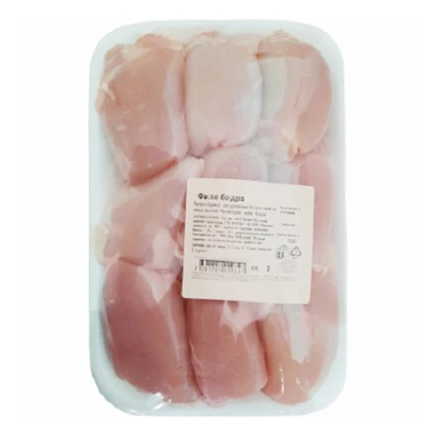 

Бедро цыпленка-бройлера филе Здоровая Ферма охлажденное 1,1 кг