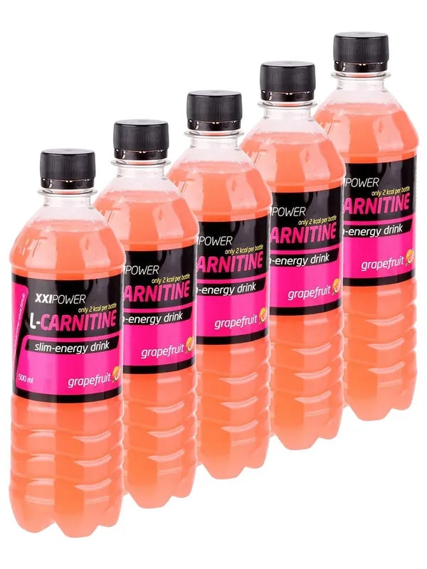 

XXIPOWER XXI Power, L-Carnitine 1200mg, 5х0,5л грейпфрут, L-Carnitine