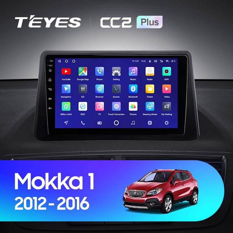 Автомобильная магнитола Teyes CC2 Plus 6128 Opel Mokka 1 2012-2016 4020000₽