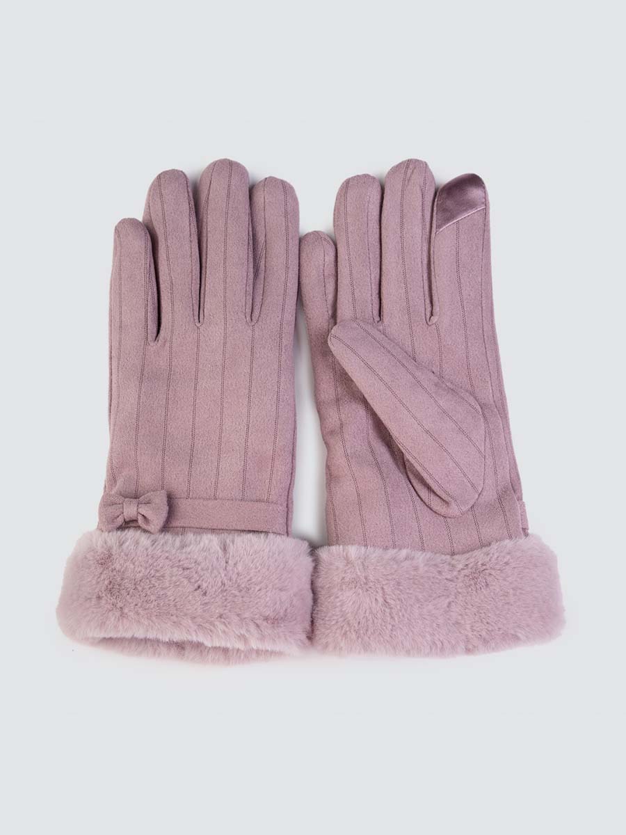 

Перчатки женские Marmalato 901-048 фиолетовые, one size, 901-048