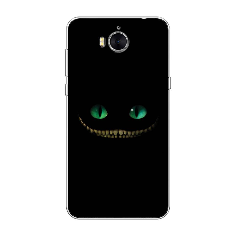 

Чехол Awog "Зеленоглазый чеширский кот" для Huawei Y5 2017, 62550-10