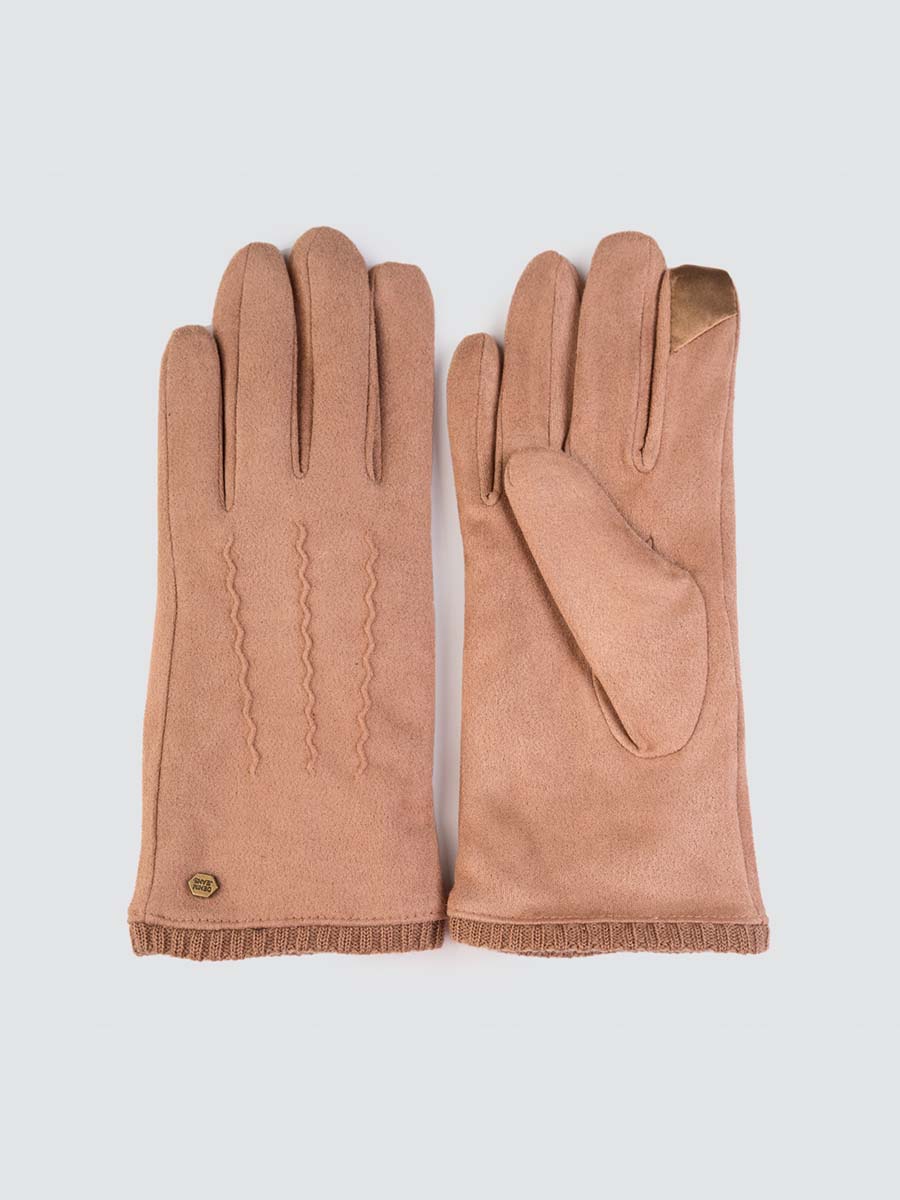 

Перчатки женские Marmalato 901-045 коричневые, one size, 901-045