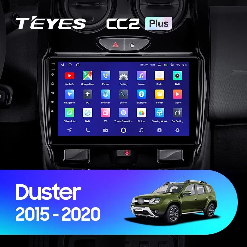 Автомобильная магнитола Teyes CC2 Plus 4/32 Renault Duster (2015-2020)