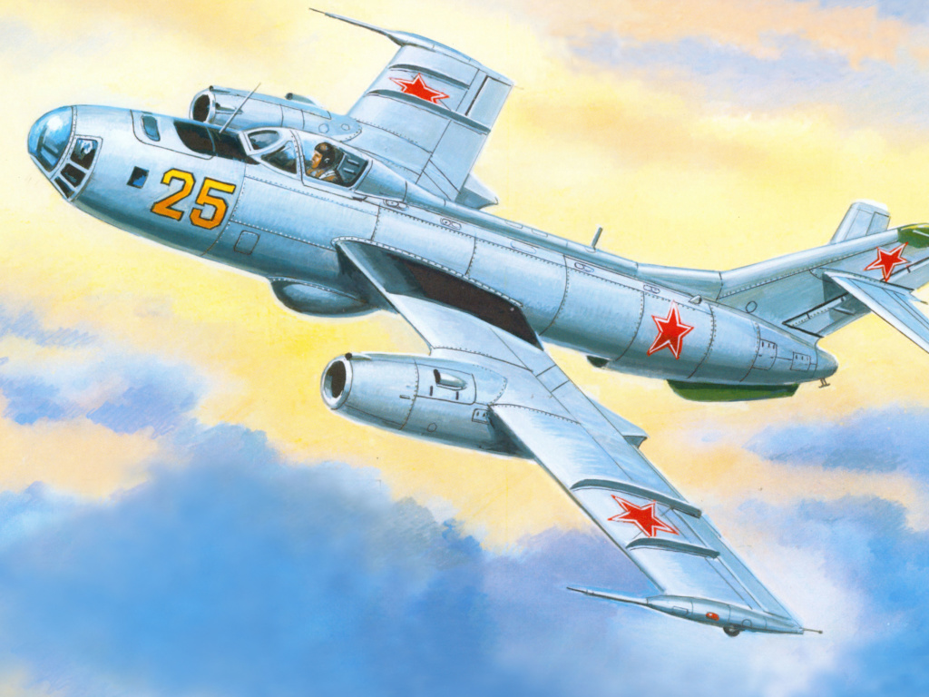 

Сборная модель Amodel 1/72 Самолет Яковлев Як-25Б 72185