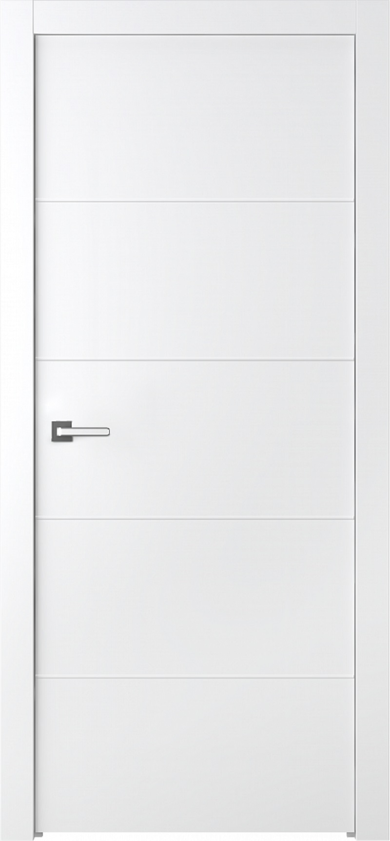 

Дверь межкомнатная Belwooddoors ARVIKA эмаль, 800*2000 с коробкой и наличниками, Арвика