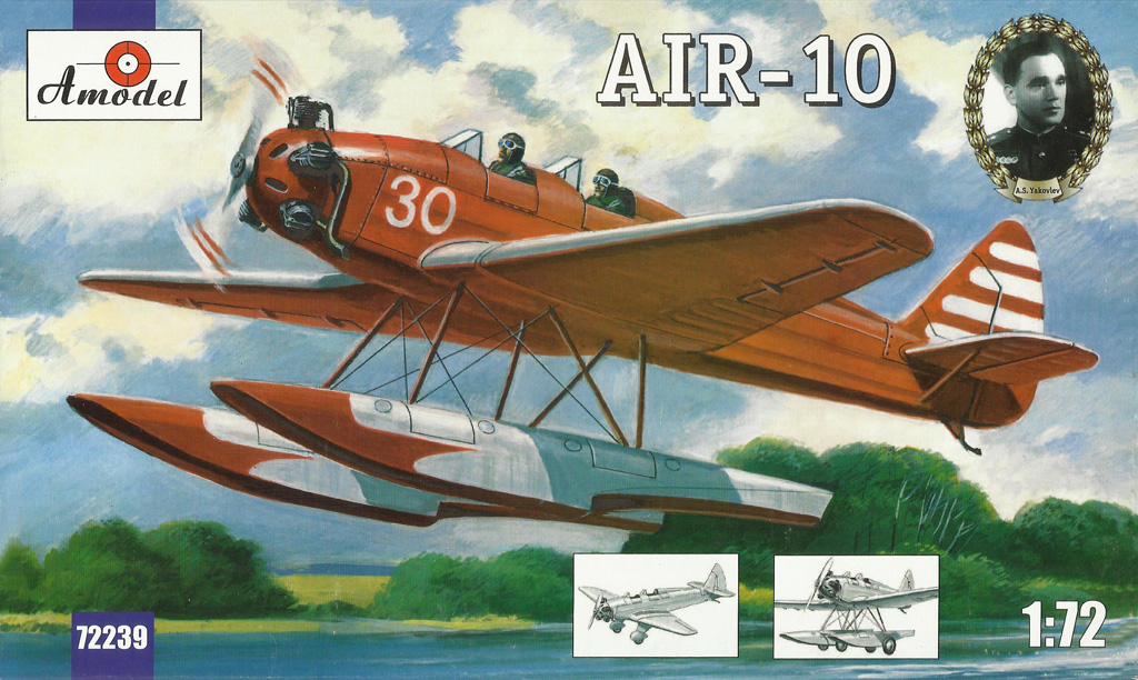 

Сборная модель Amodel 1/72 Самолет Air-10 72239