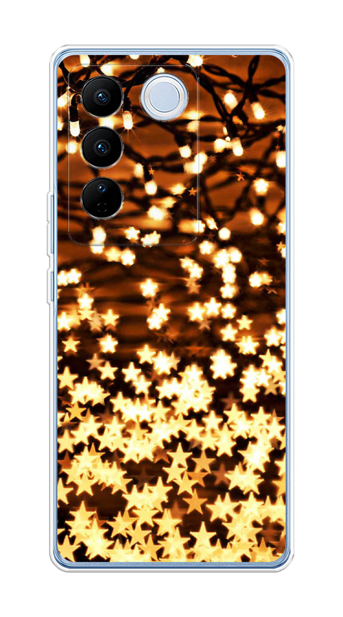 фото Чехол на vivo v27/v27 pro "новогодняя гирлянда" case place