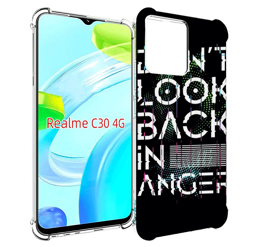

Чехол MyPads графический-текст для Realme C30 4G / Narzo 50i Prime, Прозрачный, Tocco