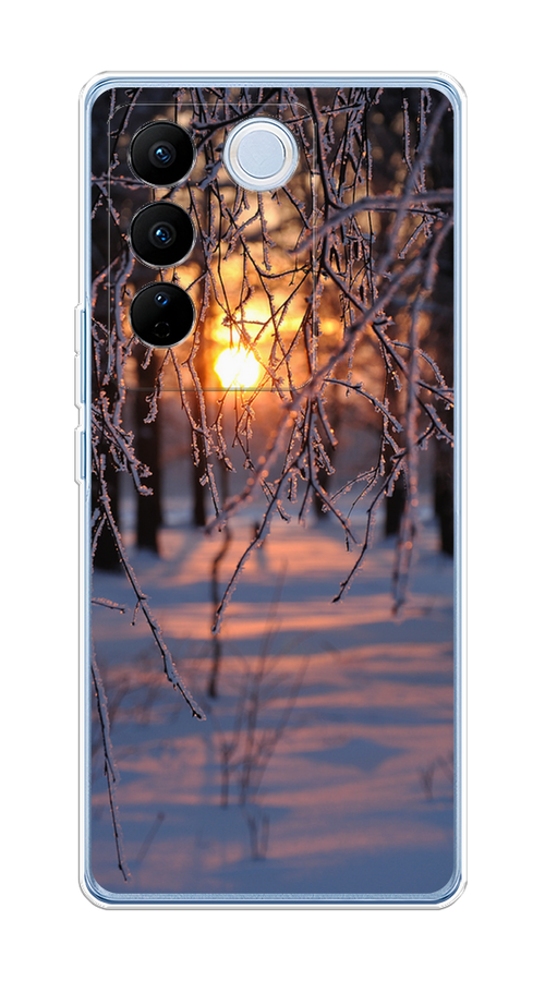 

Чехол на Vivo V27/V27 Pro "Зима 7", Оранжевый;розовый;черный, 268550-2