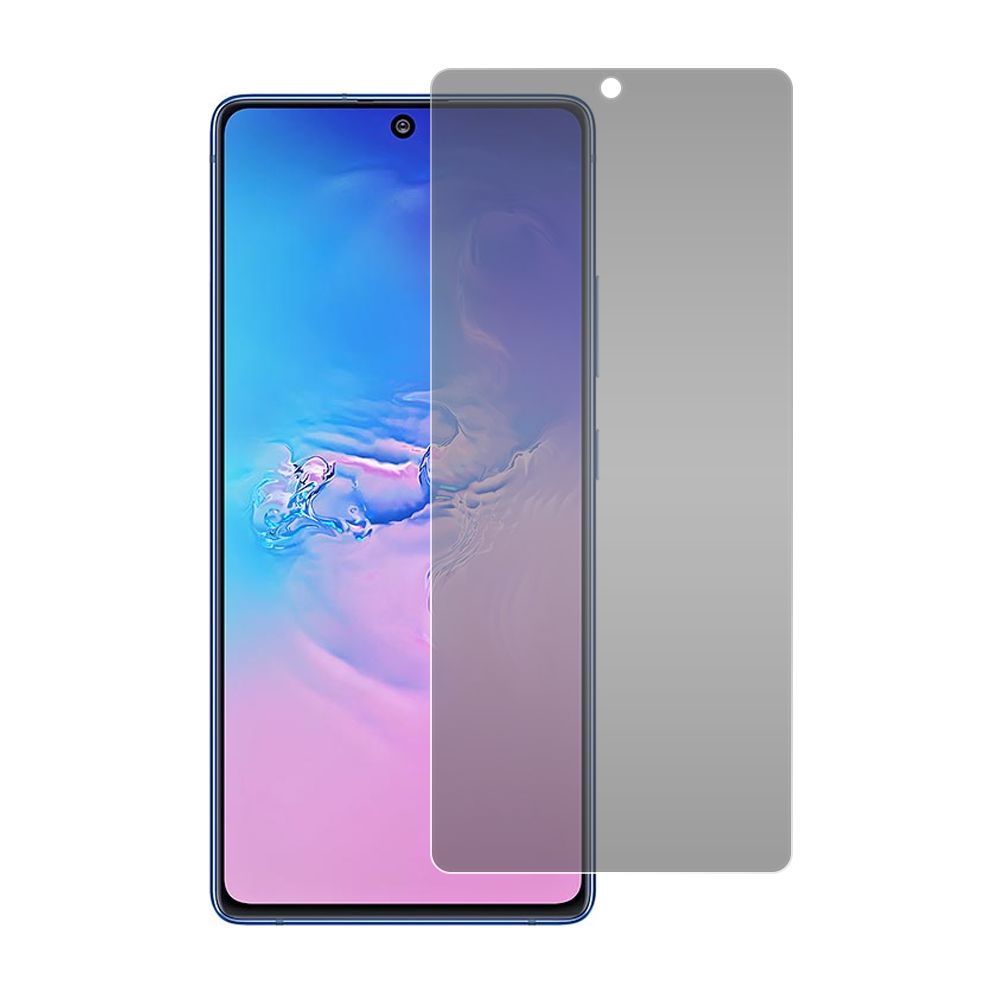 

Стекло защитное гибридное Антишпион Krutoff для Samsung Galaxy S10 Lite