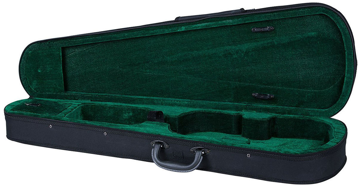 фото Featherweight c-3907 violin case semi-shaped 3/4 легкий футляр для скрипки saga music