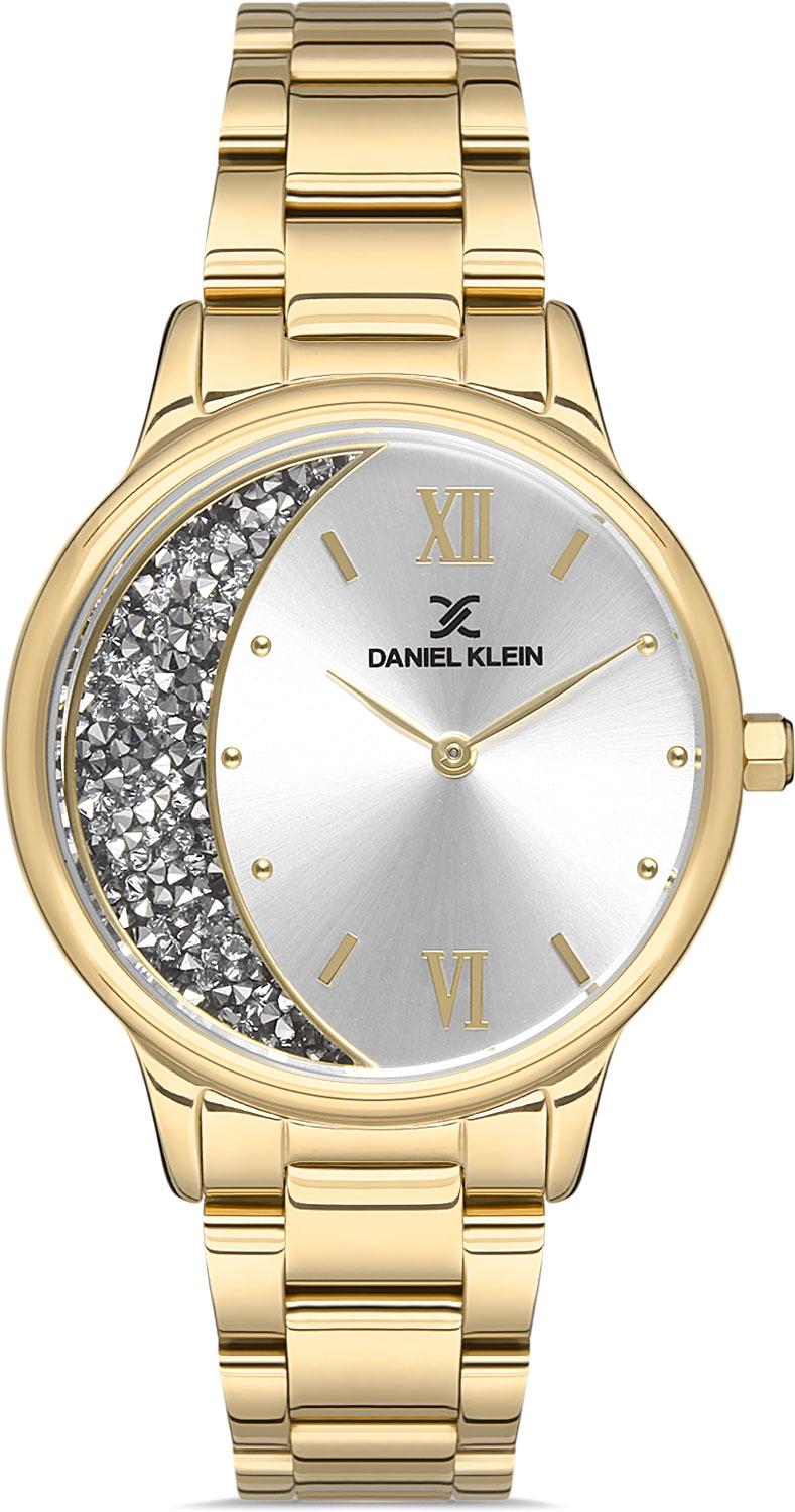 фото Наручные часы женские daniel klein dk.1.12962-3 золотистые
