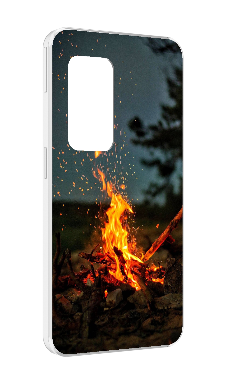

Чехол MyPads Костер-ночное-небо для UleFone Power Armor X11 Pro, Прозрачный, Tocco