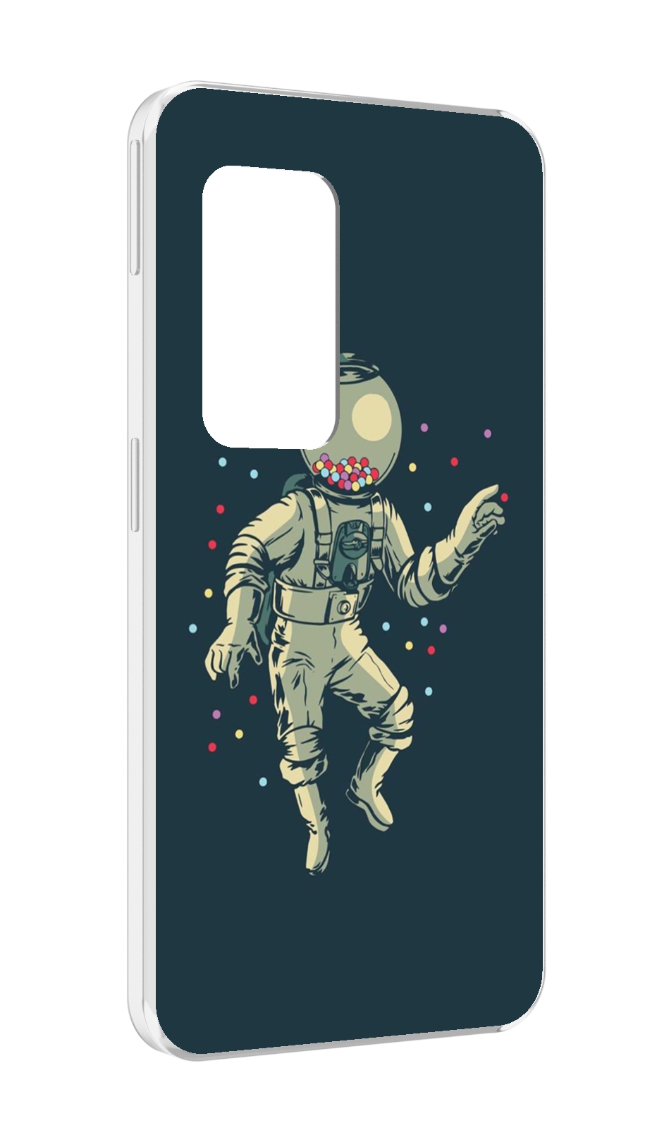 

Чехол MyPads Космонавт для UleFone Power Armor X11 Pro, Прозрачный, Tocco