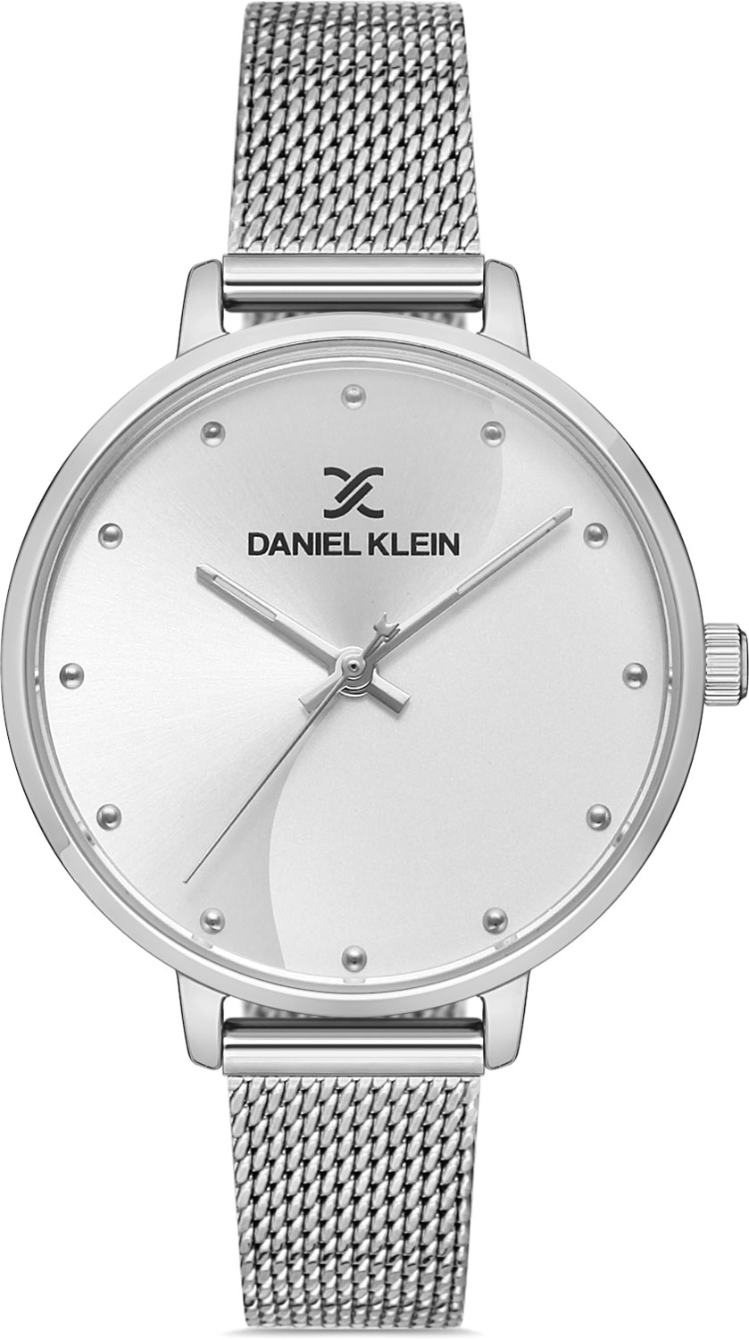 фото Наручные часы женские daniel klein dk.1.12907-1 серебристые