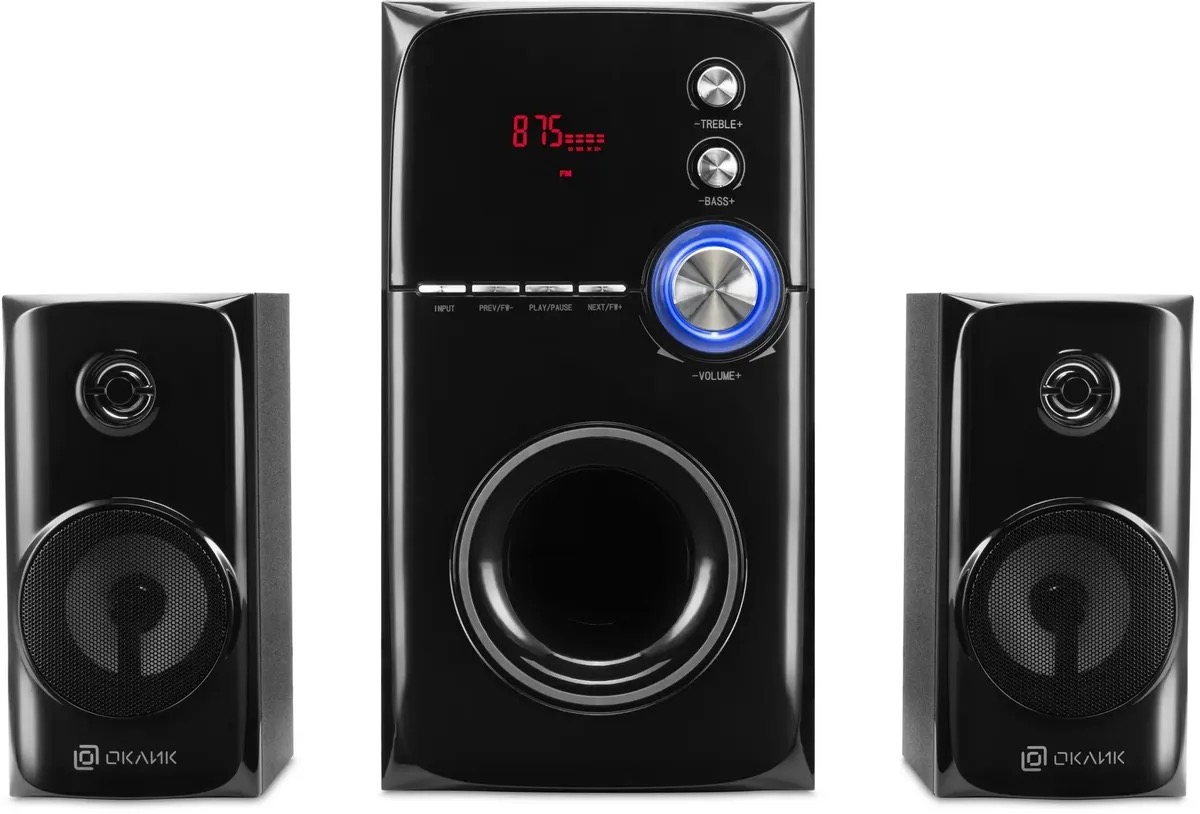 

Колонки Bluetooth Oklick OK-471, 2.1, черный 1475340, Колонки Bluetooth Oklick OK-471, 2.1, черный [1475340]