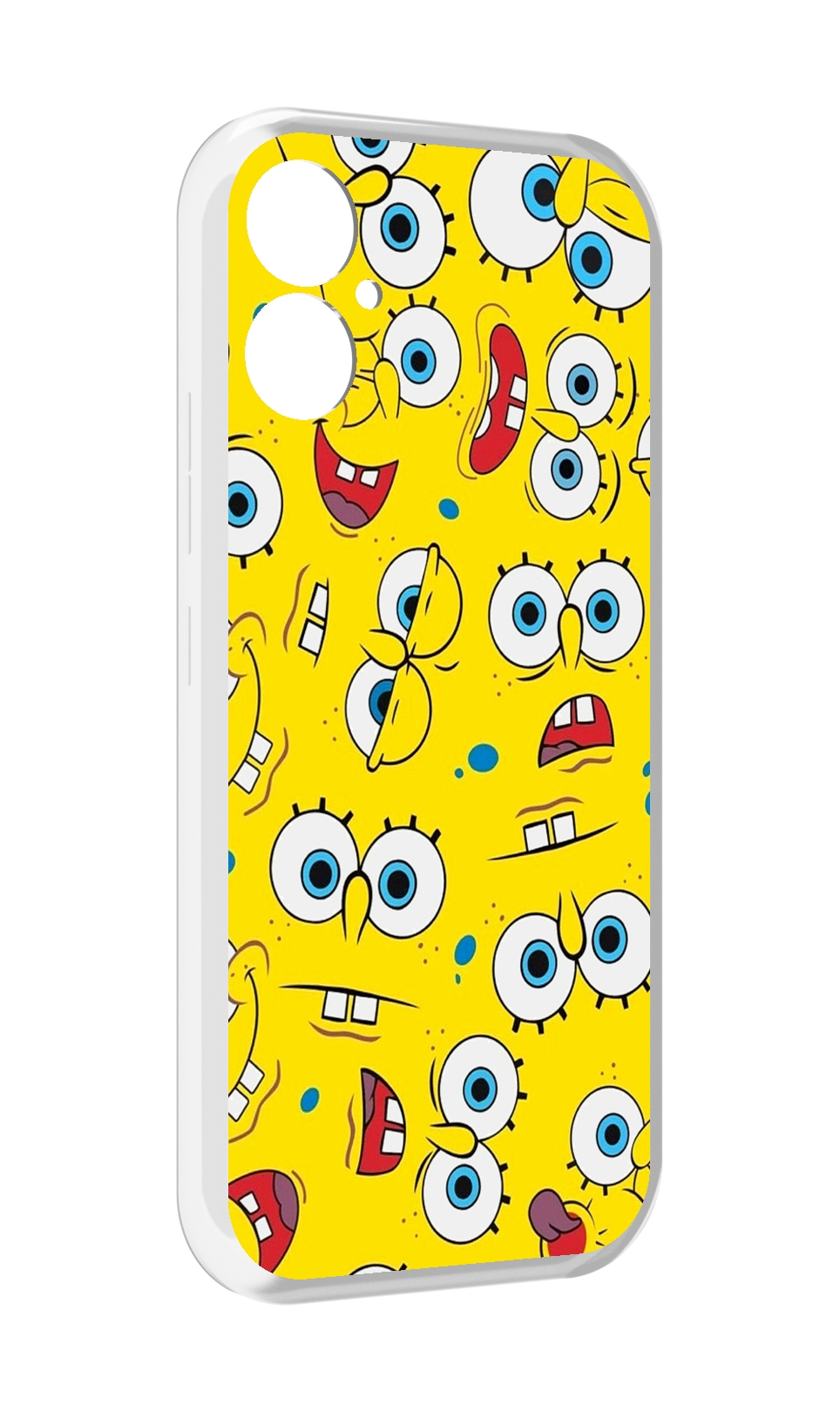 

Чехол MyPads много-спанч-боба для Tecno Spark 9 Pro \ Spark 9T, Прозрачный, Tocco
