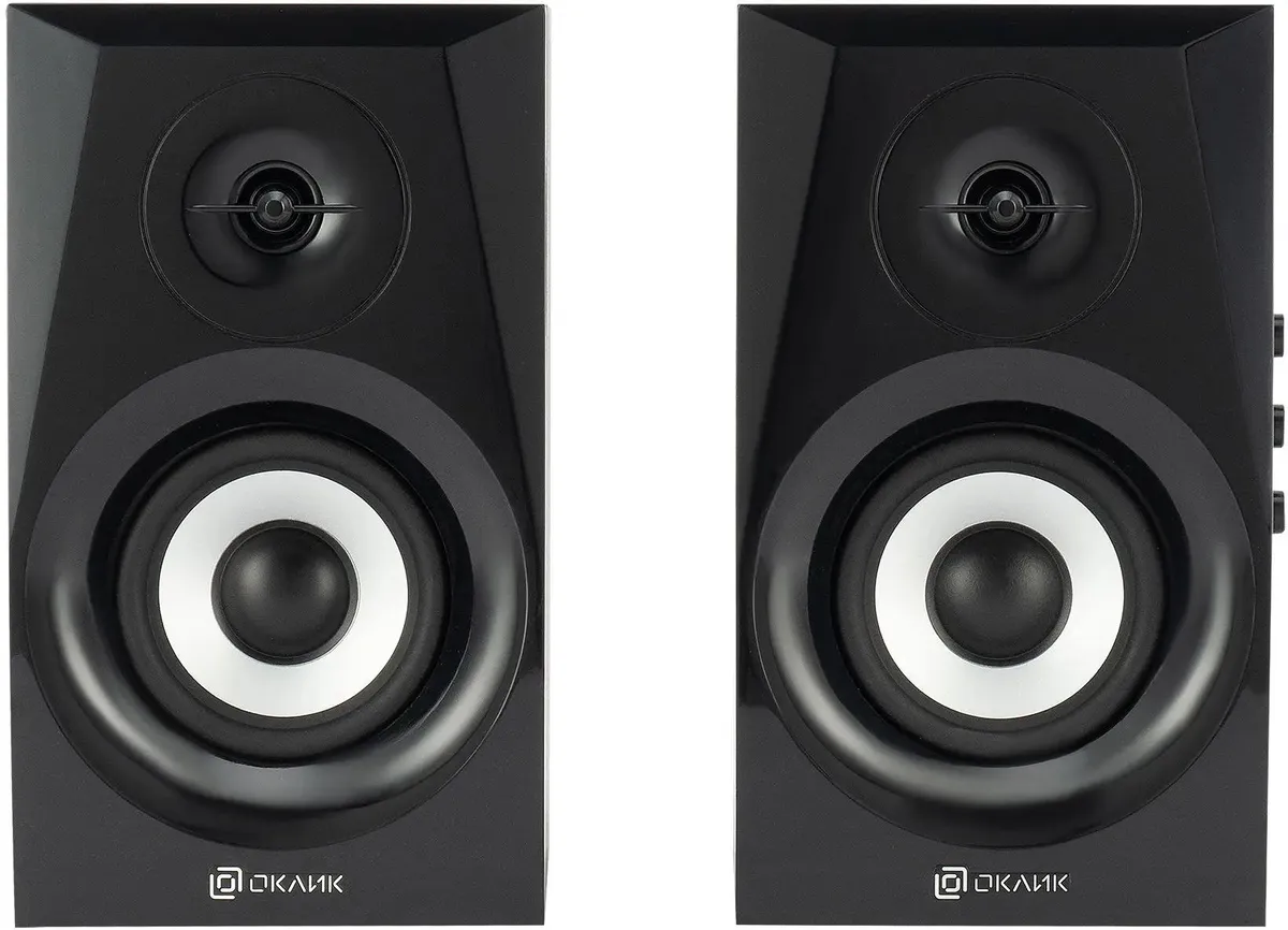 

Колонки компьютерные Oklick OK-166 BT черный (1112254), OK-166 BT